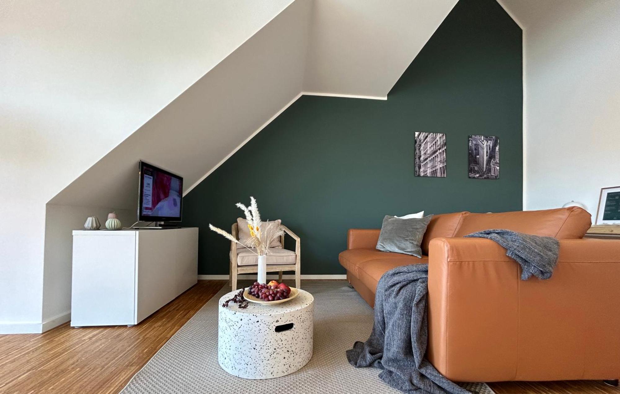 Apartment Neues Trendy Dachgeschossloft
